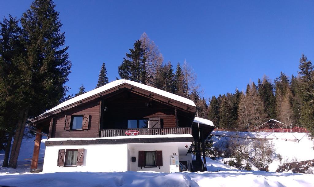 Fichtenblockhütte Sonnenalpe Nassfeld Exterior foto