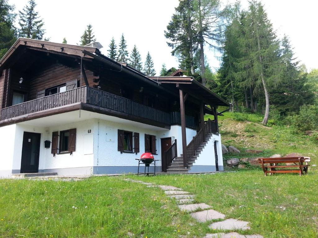 Fichtenblockhütte Sonnenalpe Nassfeld Exterior foto